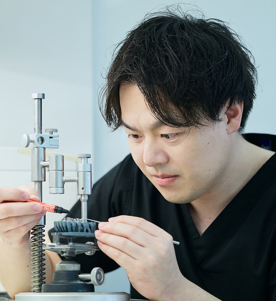 かみ合わせまで設計する治療計画